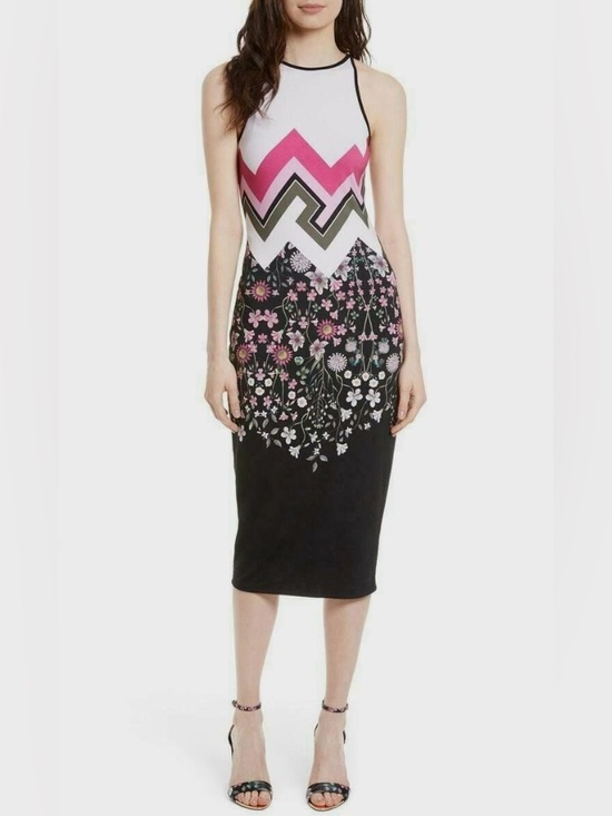 Ted Baker Dresses & Skirts - Ted Baker Dress in Pink and Black